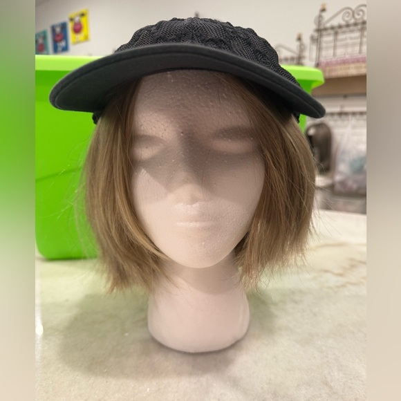 Gucci Black Lace Mesh Baseball Hat Size XL - Picture 6 of 13